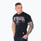 Tricou pentru bărbați Octagon No Risk No Fun black/multicolor