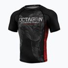 Octagon Premium Kickboxing Family bărbați rashguard negru/multicolor
