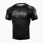 Rashguard pentru bărbați Octagon Premium Oldskull Fans negru/multicolor