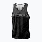 Tank top bărbătesc Octagon Geo Grunge black