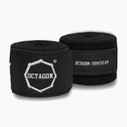 Bandaje de box Octagon Fightgear Supreme Printed 300 cm black/white
