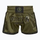 Pantaloni scurți de antrenament Octagon Kickboxing/Muay Thai Legion Future Premium army green