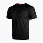 Tricou pentru bărbați Octagon Small Logo black/red