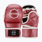 Mănuși de grappling Octagon Metallic MMA red