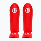 Apărători pentru tibii și picioare Octagon Legion Kevlar red