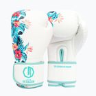 Mănuși de box Octagon Legion Flower white/sea green