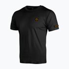 Tricou pentru bărbați Octagon Small Logo black/orange