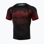 Rashguard pentru bărbați Octagon Legion Premium Conquest black/red
