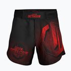 Pantaloni scurți de antrenament pentru bărbați Octagon Legion Conquest black/red