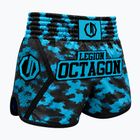Pantaloni scurți de antrenament Octagon Legion Kickboxing/Muay Thai Premium arctic strike