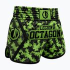 Pantaloni scurți de antrenament Octagon Legion Kickboxing/Muay Thai Premium jungle assault