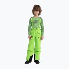 Pantaloni de schi pentru copii 4F M360 verde neon pentru copii