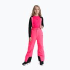 Pantaloni de schi pentru copii 4F F353 roz cald neon pentru copii