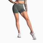 Pantaloni scurți de antrenament pentru femei Gym Glamour Seamless khaki