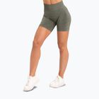 Pantaloni scurți de antrenament pentru femei Gym Glamour Seamless khaki
