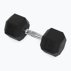 Ganteră cauciucată  XTREXO Hex HXD150 15 kg