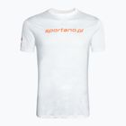 Tricou de alergare pentru bărbați SPORTANO Active Men biały