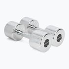 Haltere cromate XTREXO 2x12 kg argintiu