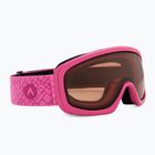 Ochelari de schi pentru copii ATTABO Apik Jr Anti-Fog pink