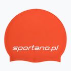 Cască înot SPORTANO silicone orange