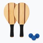 Set de tenis de plajă OneTeam Beach Play maro