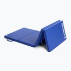 Saltea de gimnastică TREXO pliabilă 195 x 80 x 5 cm albastră
