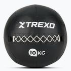 Minge medicinală XTREXO Wall Ball 12 kg negru