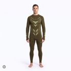 Set de lenjerie termoactivă pentru bărbați KADVA Alpinestep Thermo SH Light Plus Set Green