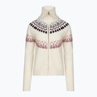 Pulover pentru femei Woolcano SWT1092 Kremowy/Granatowy