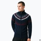Pulover pentru bărbați Woolcano SWT1093 Granatrowy/Kremowy