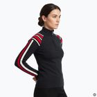 Pulover pentru femei Woolcano SWT1094 Czarny/Kremowy/ Czerwony
