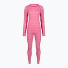Set de lenjerie termoactivă pentru femei Woolcano SET1109 Pink
