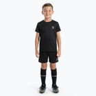 Set fotbal pentru copii OneTeam Precision Set tricou și pantaloni scurți negru