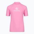 Tricou pentru copii AQUASTIC Rimos UV 50+ UPF pink