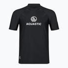Tricou pentru bărbați AQUASTIC Rimos UV 50+ UPF black
