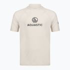 Tricou pentru bărbați AQUASTIC Rimos UV 50+ UPF beige
