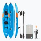 Caiac gonflabil 2-persoane AQUASTIC Cortez 13'5" 410 cm albastru