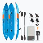 Caiac gonflabil 2-persoane AQUASTIC Cortez 13'5" 410 cm albastru