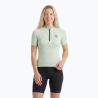 Tricou de ciclism pentru femei ATTABO TEVRA cu fermoar scurt, culoare mentă