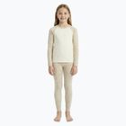 Set de lenjerie termoactivă pentru copii WOOLCANO Merino SET0982 beige