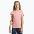 Tricou pentru copii de trekking KADVA TrailCore respirabil roz