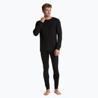 Set de lenjerie termoactivă pentru bărbați WOOLCANO Merino SET0540 negru