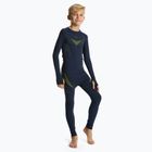 Set de lenjerie termică pentru copii KADVA ALPINESTEP THERMO LIGHT PLUS fără cusături, albastru închis