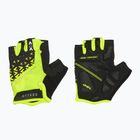 Manuși de ciclism ATTABO Vito gel shock proof lime/negru