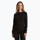 Bluză termoactivă pentru femei WOOLCANO 100% Merino TOP0541 negru