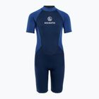 Spumă de înot pentru copii AQUASTIC Wavey Jrb 2 mm albastru marin/albastru