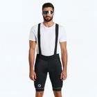 Pantaloni scurți de ciclism pentru bărbați ATTABO Kirun Pro Bib Shorts Cargo negri