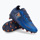 Încălțăminte de fotbal pentru copii  OneTeam Robero Teen FG/AG granatowy/pomarańczowy