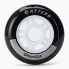 Roți pentru role ATTABO Wheels 84 mm 4 buc. negru