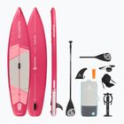 Set placă SUP gonflabilă AQUASTIC Touring 11'6" pink